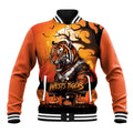 Custom Halloween Wests Tigers Baseball Jacket Spooky Australia Mascot Rugby