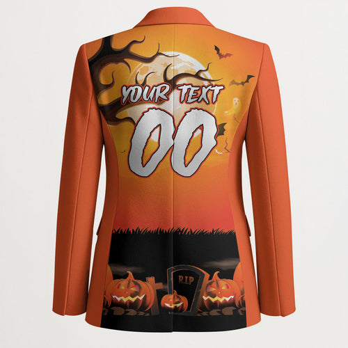 Custom Halloween Wests Tigers Blazer Spooky Australia Mascot Rugby