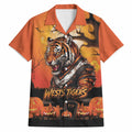 Custom Halloween Wests Tigers Hawaiian Shirt Spooky Australia Mascot Rugby