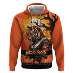 Custom Halloween Wests Tigers Hoodie Spooky Australia Mascot Rugby