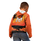 Custom Halloween Wests Tigers Kid Hoodie Spooky Australia Mascot Rugby