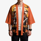 Custom Halloween Wests Tigers Kimono Spooky Australia Mascot Rugby