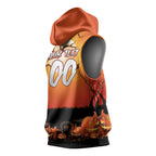 Custom Halloween Wests Tigers Sleeveless Hoodie Spooky Australia Mascot Rugby