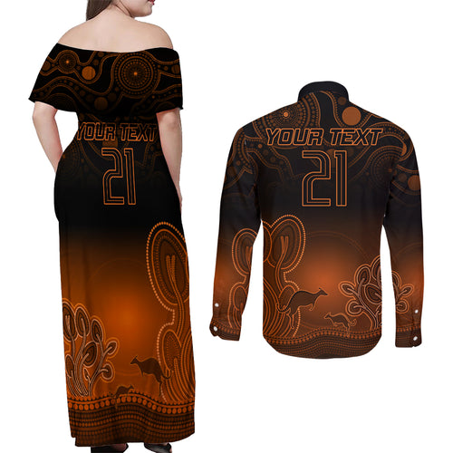 custom-australia-wallabies-rugby-couples-matching-off-shoulder-maxi-dress-and-long-sleeve-button-shirt-the-starry-night-indigenous