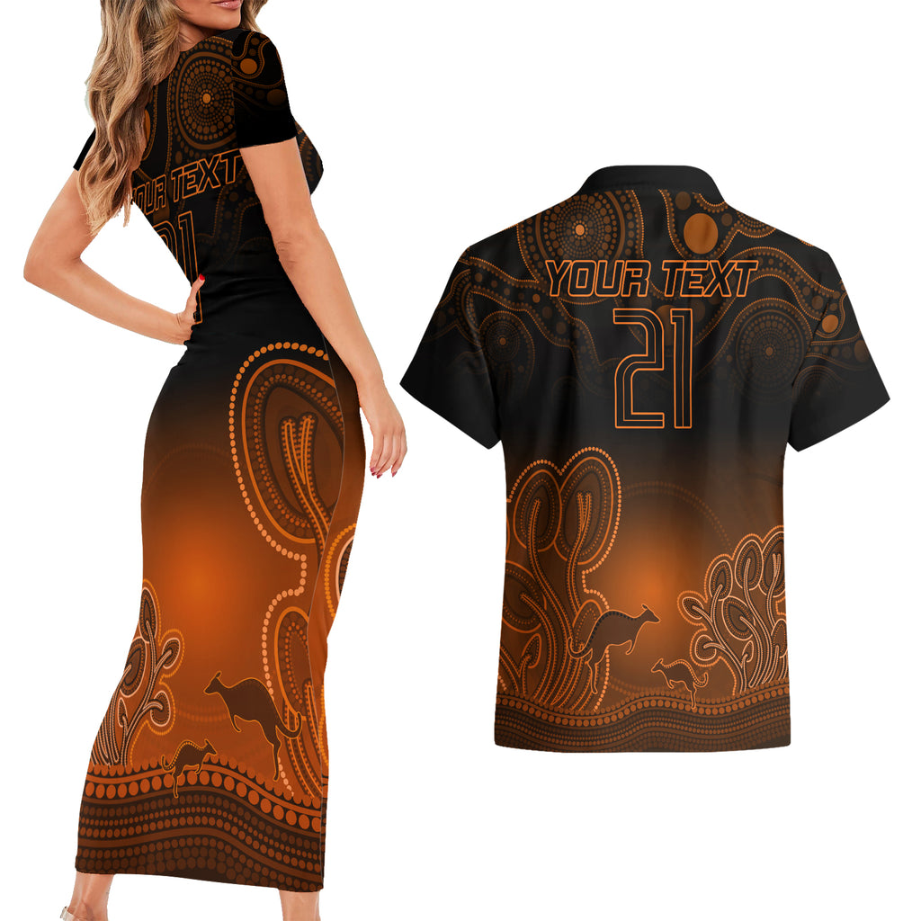 custom-australia-wallabies-rugby-couples-matching-short-sleeve-bodycon-dress-and-hawaiian-shirt-the-starry-night-indigenous