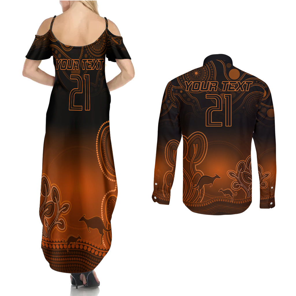 custom-australia-wallabies-rugby-couples-matching-summer-maxi-dress-and-long-sleeve-button-shirt-the-starry-night-indigenous