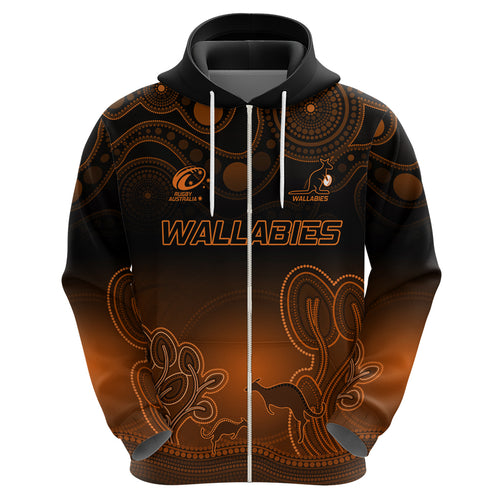 custom-australia-wallabies-rugby-hoodie-the-starry-night-indigenous