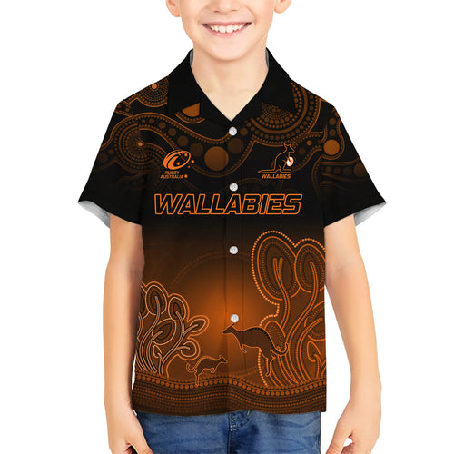 custom-australia-wallabies-rugby-kid-hawaiian-shirt-the-starry-night-indigenous