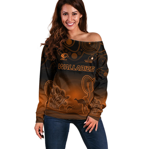 custom-australia-wallabies-rugby-off-shoulder-sweater-the-starry-night-indigenous