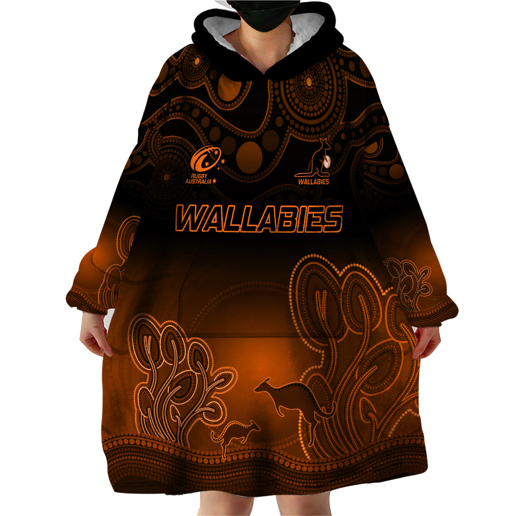 custom-australia-wallabies-rugby-wearable-blanket-hoodie-the-starry-night-indigenous