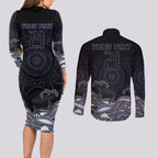 custom-cowboys-rugby-couples-matching-long-sleeve-bodycon-dress-and-long-sleeve-button-shirt-the-starry-night-indigenous