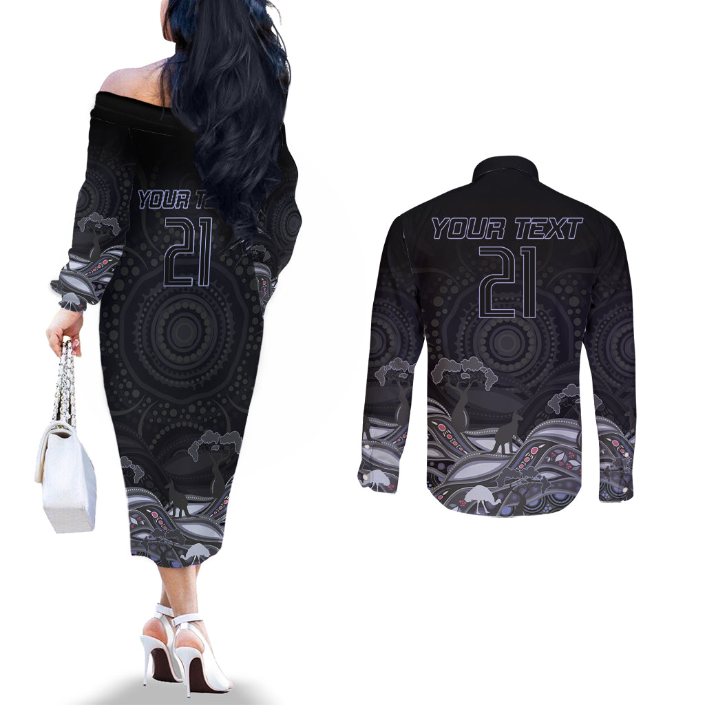 custom-cowboys-rugby-couples-matching-off-the-shoulder-long-sleeve-dress-and-long-sleeve-button-shirt-the-starry-night-indigenous