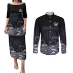 custom-cowboys-rugby-couples-matching-puletasi-dress-and-long-sleeve-button-shirt-the-starry-night-indigenous
