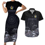 custom-cowboys-rugby-couples-matching-short-sleeve-bodycon-dress-and-hawaiian-shirt-the-starry-night-indigenous