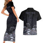 custom-cowboys-rugby-couples-matching-short-sleeve-bodycon-dress-and-hawaiian-shirt-the-starry-night-indigenous