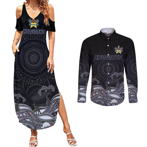 custom-cowboys-rugby-couples-matching-summer-maxi-dress-and-long-sleeve-button-shirt-the-starry-night-indigenous