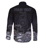 custom-cowboys-rugby-family-matching-short-sleeve-bodycon-dress-and-hawaiian-shirt-the-starry-night-indigenous