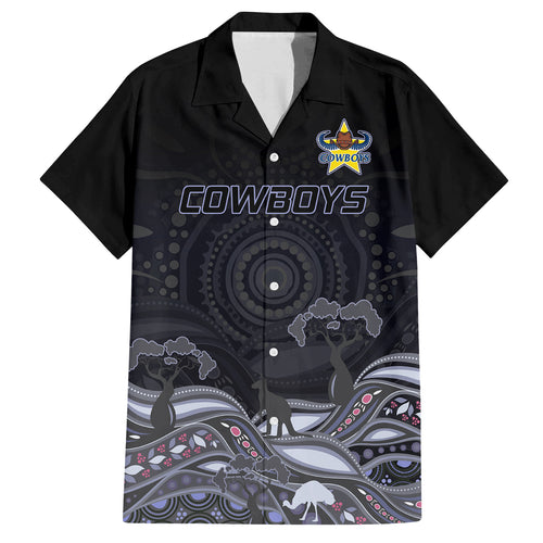 custom-cowboys-rugby-family-matching-summer-maxi-dress-and-hawaiian-shirt-the-starry-night-indigenous
