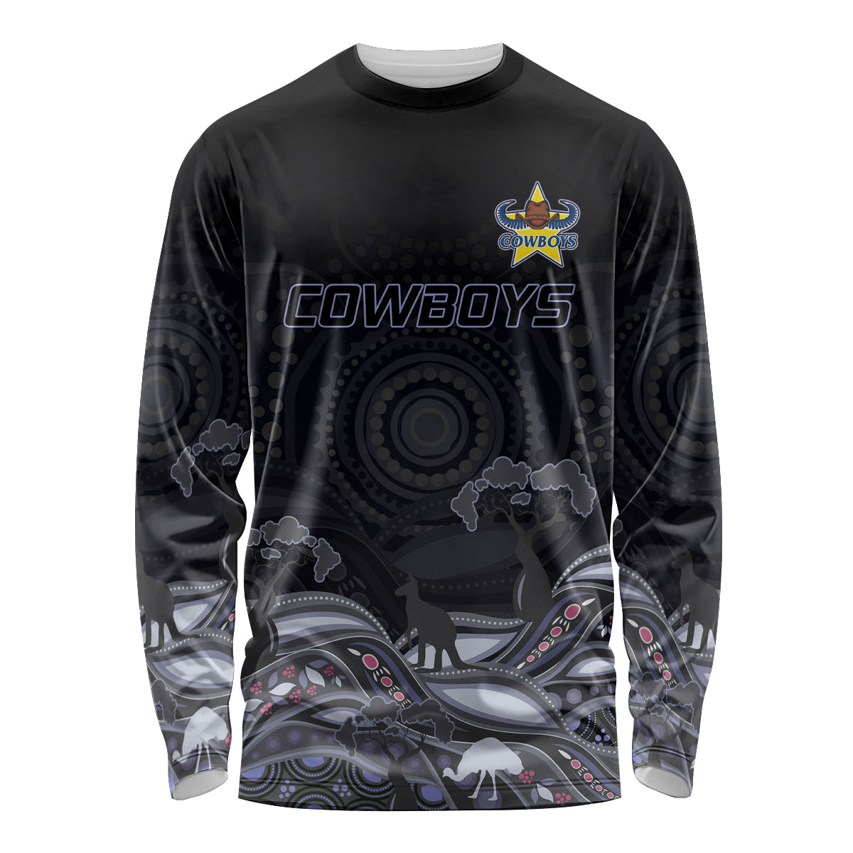 custom-cowboys-rugby-long-sleeve-shirt-the-starry-night-indigenous