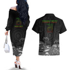 custom-panthers-rugby-couples-matching-off-the-shoulder-long-sleeve-dress-and-hawaiian-shirt-the-starry-night-indigenous