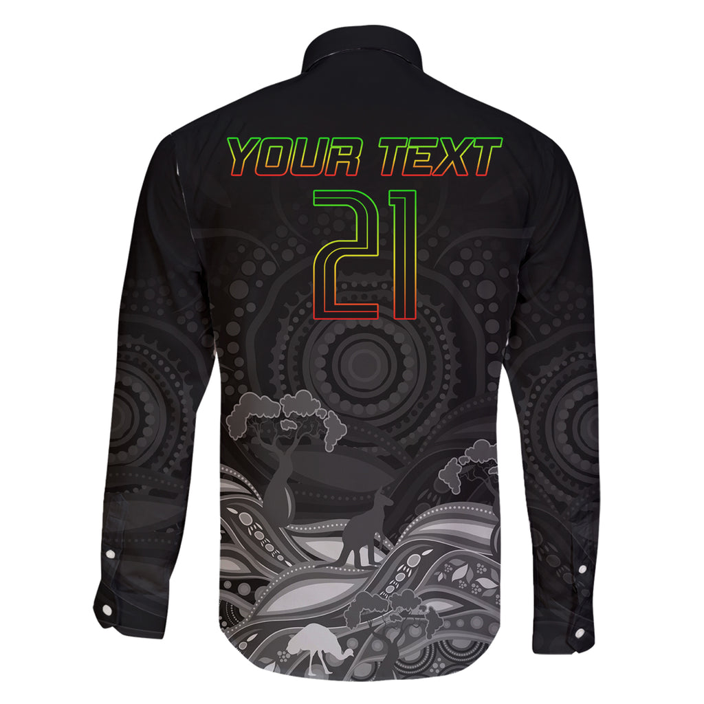 custom-panthers-rugby-family-matching-mermaid-dress-and-hawaiian-shirt-the-starry-night-indigenous