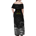 custom-panthers-rugby-family-matching-off-shoulder-maxi-dress-and-hawaiian-shirt-the-starry-night-indigenous