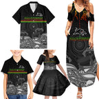 custom-panthers-rugby-family-matching-summer-maxi-dress-and-hawaiian-shirt-the-starry-night-indigenous