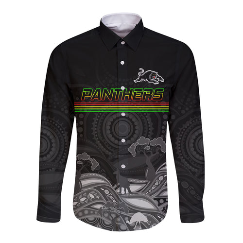 custom-panthers-rugby-long-sleeve-button-shirt-the-starry-night-indigenous