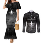 collingwood-football-couples-matching-mermaid-dress-and-long-sleeve-button-shirt-magpies-the-starry-night-indigenous