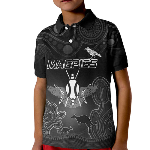 collingwood-football-kid-polo-shirt-magpies-the-starry-night-indigenous