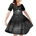 collingwood-football-kid-short-sleeve-dress-magpies-the-starry-night-indigenous