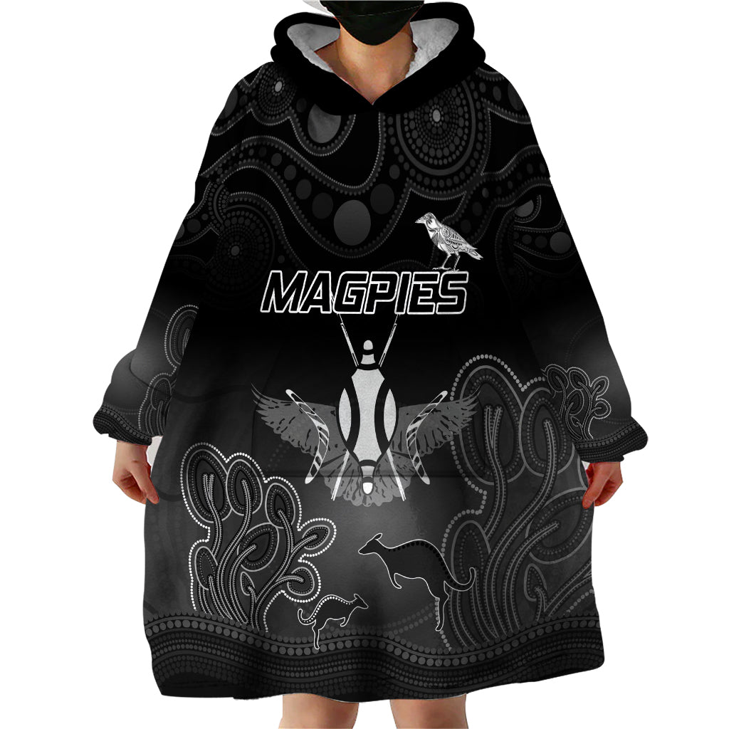 collingwood-football-wearable-blanket-hoodie-magpies-the-starry-night-indigenous