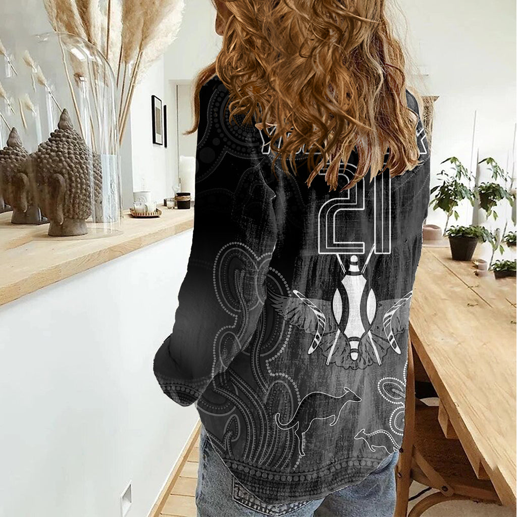 collingwood-football-women-casual-shirt-magpies-the-starry-night-indigenous