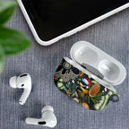 Aussie Honeyeaters Banksia Christmas AirPods Case Aboriginal Dots Painting Blue Motif - Aussie Hoodie