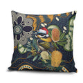 Aussie Honeyeaters Banksia Christmas Pillow Cover Aboriginal Dots Painting Blue Motif - Aussie Hoodie