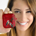 Aussie Kokaburra Waratah Christmas AirPods Case Aboriginal Dots Painting - Aussie Hoodie