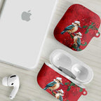 Aussie Kokaburra Waratah Christmas AirPods Case Aboriginal Dots Painting - Aussie Hoodie