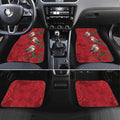 Aussie Kokaburra Waratah Christmas Car Mats Aboriginal Dots Painting - Aussie Hoodie