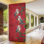 Aussie Kokaburra Waratah Christmas Door Cover Aboriginal Dots Painting - Aussie Hoodie