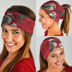 Aussie Kokaburra Waratah Christmas Neck Gaiter Aboriginal Dots Painting - Aussie Hoodie