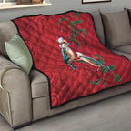 Aussie Kokaburra Waratah Christmas Quilt Aboriginal Dots Painting - Aussie Hoodie