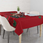 Aussie Kokaburra Waratah Christmas Tablecloth Aboriginal Dots Painting - Aussie Hoodie
