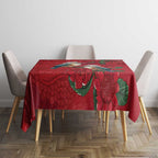 Aussie Kokaburra Waratah Christmas Tablecloth Aboriginal Dots Painting - Aussie Hoodie
