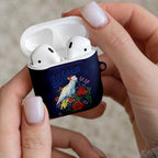 Merry Cocka-mas AirPods Case Australia Christmas Blue Art - Aussie Hoodie