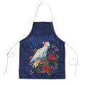 Merry Cocka-mas Apron Australia Christmas Blue Art - Aussie Hoodie