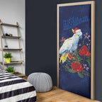 Merry Cocka-mas Door Cover Australia Christmas Blue Art - Aussie Hoodie