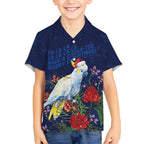 Merry Cocka-mas Hawaiian Shirt Australia Christmas Blue Art - Aussie Hoodie