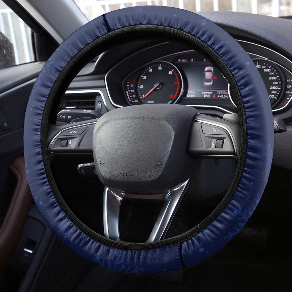 Merry Cocka-mas Steering Wheel Cover Australia Christmas Blue Art - Aussie Hoodie