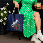 Merry Cocka-mas Tote Bag Australia Christmas Blue Art - Aussie Hoodie