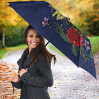 Merry Cocka-mas Umbrella Australia Christmas Blue Art - Aussie Hoodie